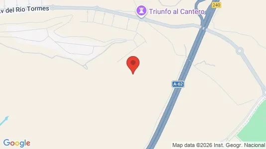 Apartments for rent i Castellanos de Villiquera - kort over placeringen
