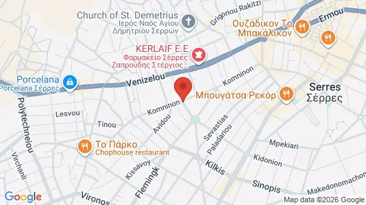 Apartments for rent i Serres - kort over placeringen