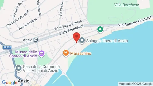 Apartments for rent i Anzio - kort over placeringen