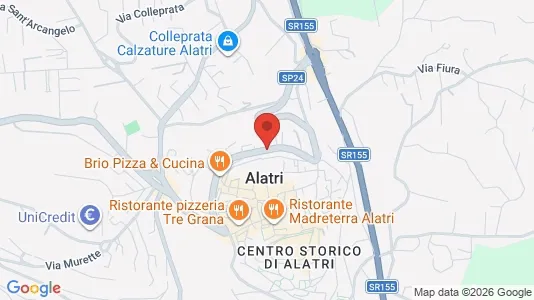 Apartments for rent i Alatri - kort over placeringen