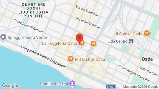 Apartments for rent i Roma Municipio X – Ostia/Acilia - kort over placeringen