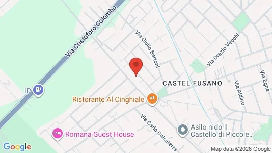Apartments for rent i Roma Municipio X – Ostia/Acilia - kort over placeringen