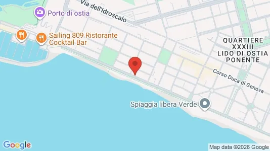 Apartments for rent i Roma Municipio X – Ostia/Acilia - kort over placeringen