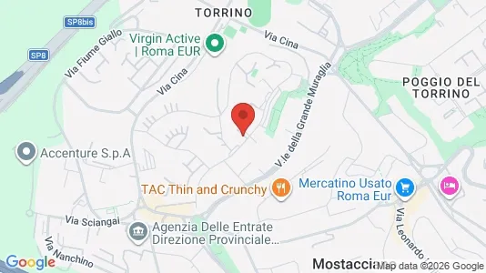 Rooms for rent i Roma Municipio IX – EUR - kort over placeringen