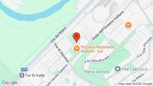 Apartments for rent i Roma Municipio IX – EUR - kort over placeringen