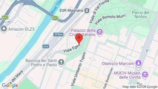 Rooms for rent i Roma Municipio IX – EUR - kort over placeringen