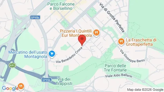 Apartments for rent i Roma Municipio VIII – Appia Antica - kort over placeringen