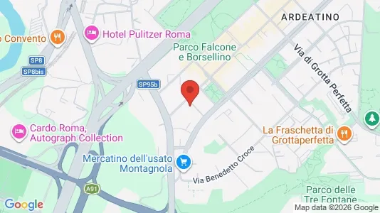 Rooms for rent i Roma Municipio VIII – Appia Antica - kort over placeringen