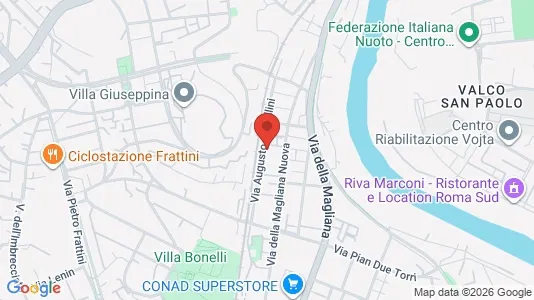 Apartments for rent i Roma Municipio VIII – Appia Antica - kort over placeringen