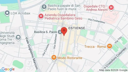 Apartments for rent i Roma Municipio VIII – Appia Antica - kort over placeringen