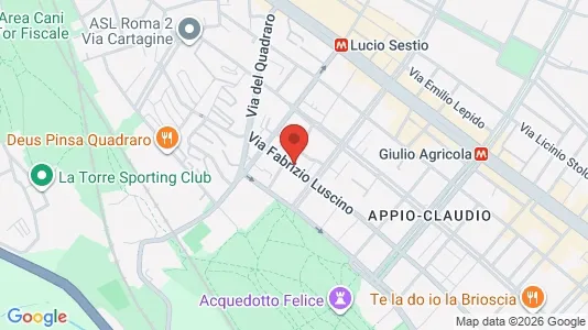 Apartments for rent i Roma Municipio VII – Appio-Latino/Tuscolano/Cinecittà - kort over placeringen