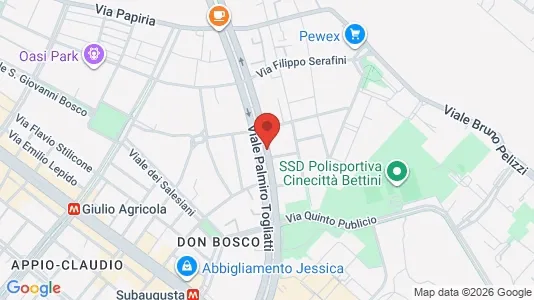 Rooms for rent i Roma Municipio VII – Appio-Latino/Tuscolano/Cinecittà - kort over placeringen