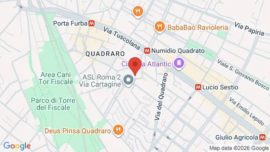 Rooms for rent i Roma Municipio VII – Appio-Latino/Tuscolano/Cinecittà - kort over placeringen