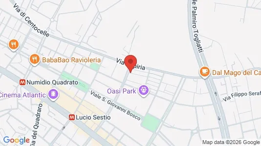 Rooms for rent i Roma Municipio V – Prenestino/Centocelle - kort over placeringen