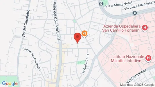 Apartments for rent i Roma Municipio XII – Monte Verde - kort over placeringen