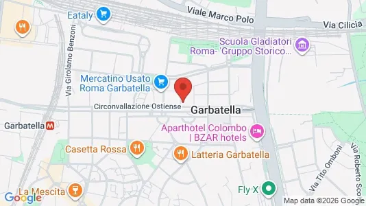 Rooms for rent i Roma Municipio VIII – Appia Antica - kort over placeringen