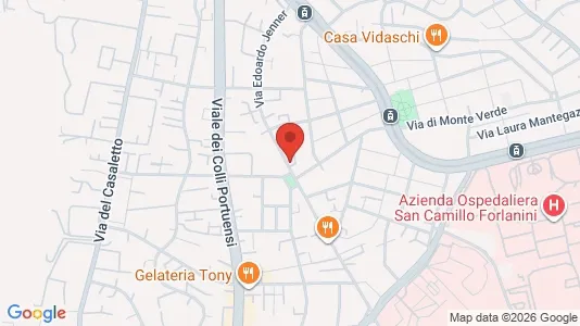 Rooms for rent i Roma Municipio XII – Monte Verde - kort over placeringen