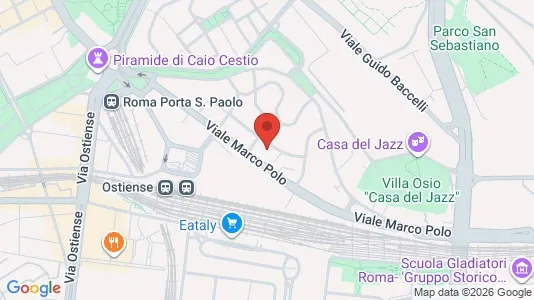 Apartments for rent i Roma Municipio VIII – Appia Antica - kort over placeringen