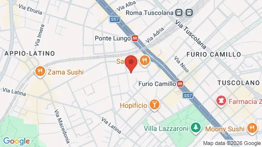 Rooms for rent i Roma Municipio VIII – Appia Antica - kort over placeringen
