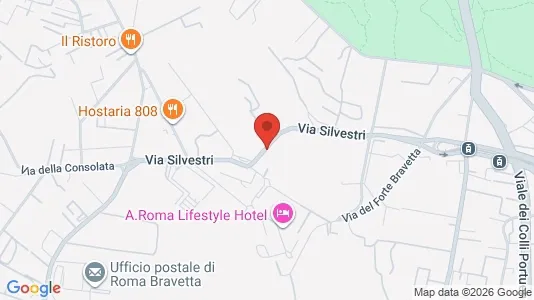 Apartments for rent i Roma Municipio XII – Monte Verde - kort over placeringen