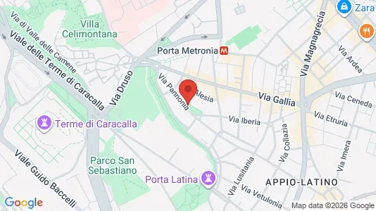 Apartments for rent i Roma Municipio VII – Appio-Latino/Tuscolano/Cinecittà - kort over placeringen
