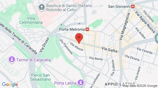 Apartments for rent i Roma Municipio VII – Appio-Latino/Tuscolano/Cinecittà - kort over placeringen