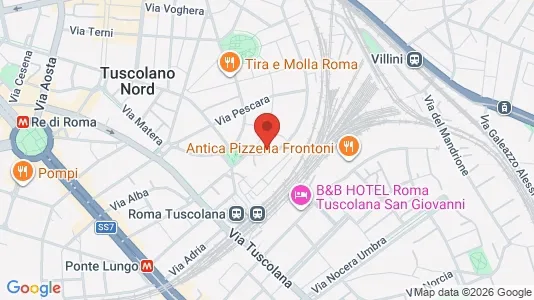 Apartments for rent i Roma Municipio VII – Appio-Latino/Tuscolano/Cinecittà - kort over placeringen