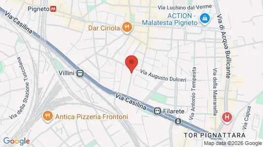 Apartments for rent i Roma Municipio VII – Appio-Latino/Tuscolano/Cinecittà - kort over placeringen