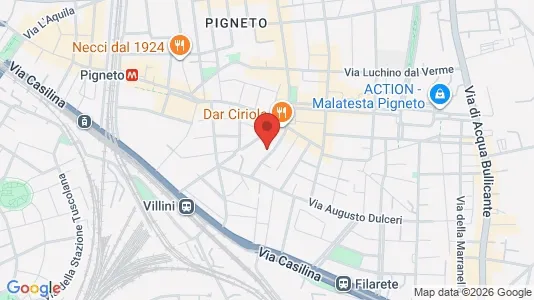 Apartments for rent i Roma Municipio VII – Appio-Latino/Tuscolano/Cinecittà - kort over placeringen