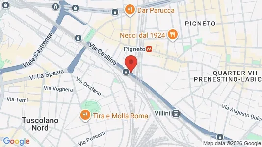 Apartments for rent i Roma Municipio VII – Appio-Latino/Tuscolano/Cinecittà - kort over placeringen