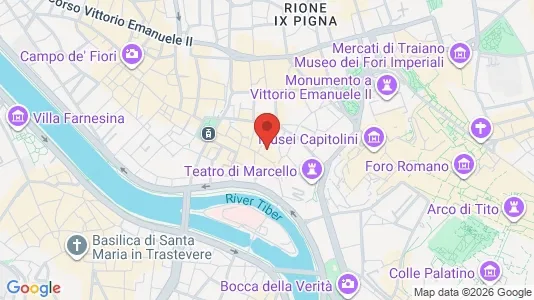 Apartments for rent i Roma Municipio I – Centro Storico - kort over placeringen
