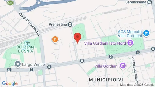 Rooms for rent i Roma Municipio V – Prenestino/Centocelle - kort over placeringen