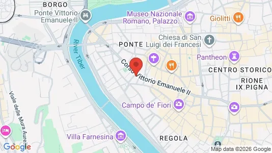 Apartments for rent i Roma Municipio I – Centro Storico - kort over placeringen
