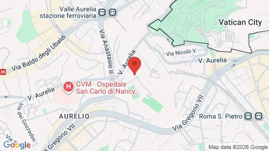 Apartments for rent i Roma Municipio XIII – Aurelia - kort over placeringen