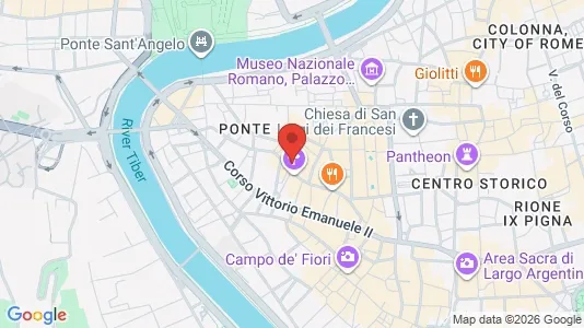 Apartments for rent i Roma Municipio I – Centro Storico - kort over placeringen