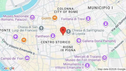 Apartments for rent i Roma Municipio I – Centro Storico - kort over placeringen