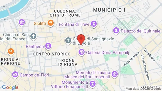 Apartments for rent i Roma Municipio I – Centro Storico - kort over placeringen