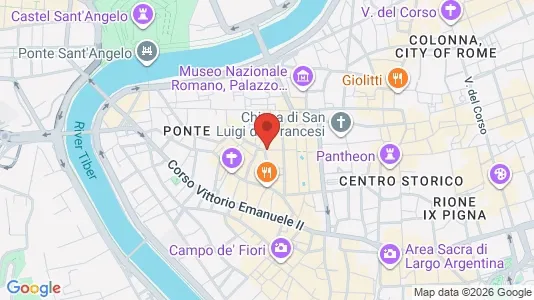 Apartments for rent i Roma Municipio I – Centro Storico - kort over placeringen