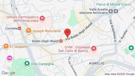 Apartments for rent i Roma Municipio XIV – Monte Mario - kort over placeringen