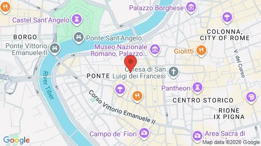 Apartments for rent i Roma Municipio I – Centro Storico - kort over placeringen