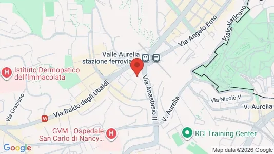 Apartments for rent i Roma Municipio XIV – Monte Mario - kort over placeringen