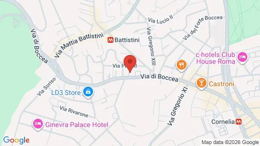 Apartments for rent i Roma Municipio XIV – Monte Mario - kort over placeringen