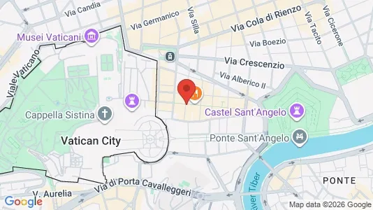 Apartments for rent i Roma Municipio I – Centro Storico - kort over placeringen
