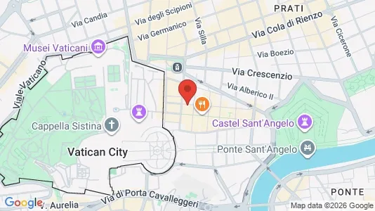 Apartments for rent i Roma Municipio I – Centro Storico - kort over placeringen