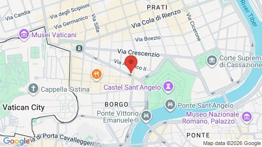 Apartments for rent i Roma Municipio I – Centro Storico - kort over placeringen