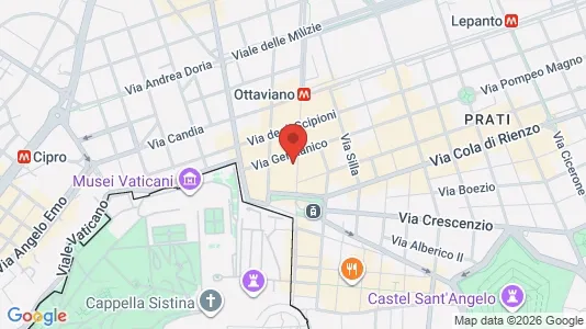 Apartments for rent i Roma Municipio I – Centro Storico - kort over placeringen