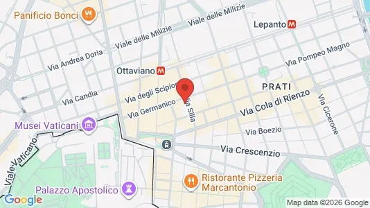 Apartments for rent i Roma Municipio I – Centro Storico - kort over placeringen