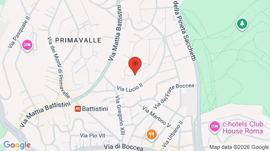 Apartments for rent i Roma Municipio XIV – Monte Mario - kort over placeringen