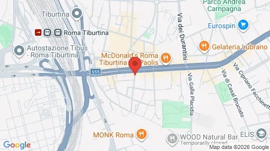 Apartments for rent i Roma Municipio IV – Tiburtino - kort over placeringen