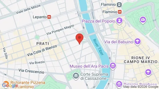 Apartments for rent i Roma Municipio I – Centro Storico - kort over placeringen